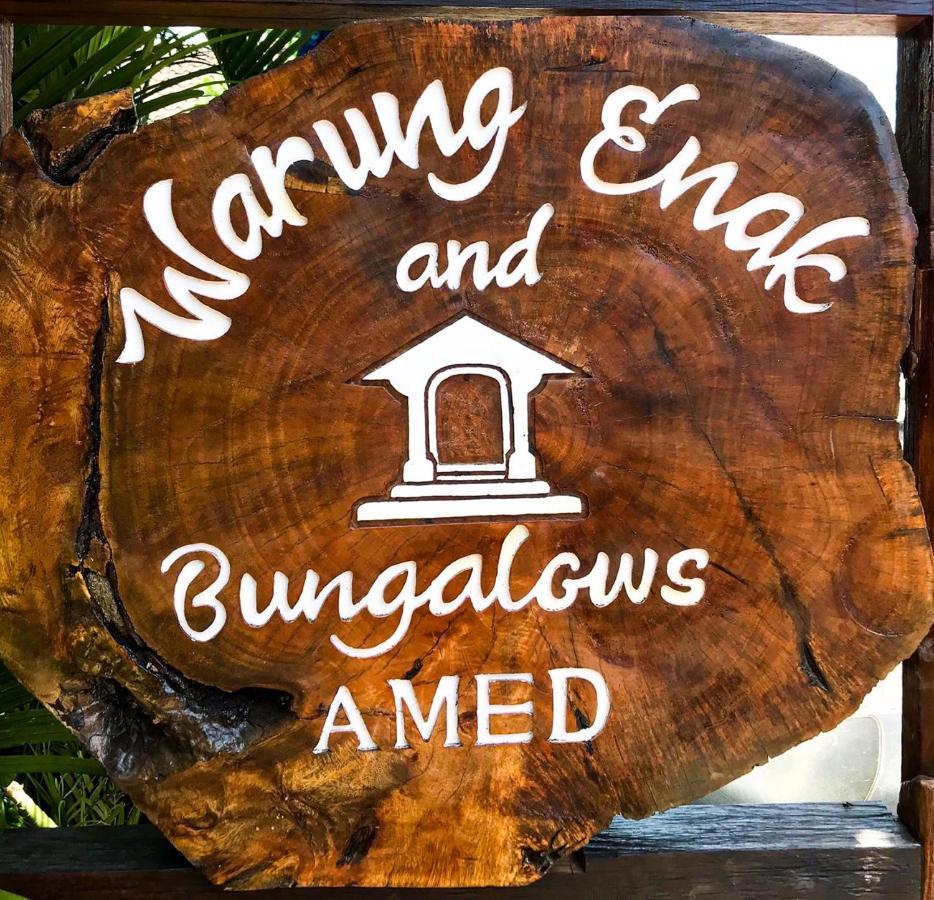 Enak Bungalow Amed Esterno foto